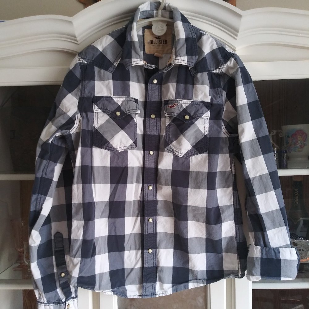 Hollister Plaid Button Down